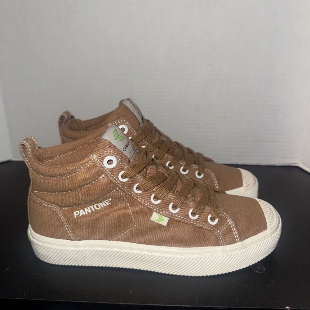 CARIUMA Oca High Pantone Canvas Sneakers - Organic Cotton Women 7